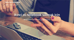 Desktop Screenshot of ikincielnotebook.net